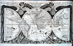 mapa mundi de Kepler